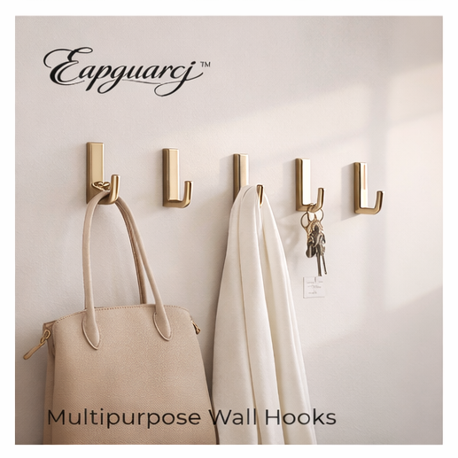 Eapguarcj™ Multipurpose Wall Hooks – Strong and Stylish Home Storage