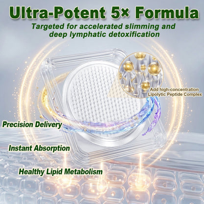 [2026 New & Upgraded: 80% OFF] ✅ DR.HONOR® Slimming Nano-Microneedle Patch, 5X Lipolytic Peptide Formula, Supports Body Contouring, Lymphatic Flow, Joint Comfort, Better Sleep & Focus