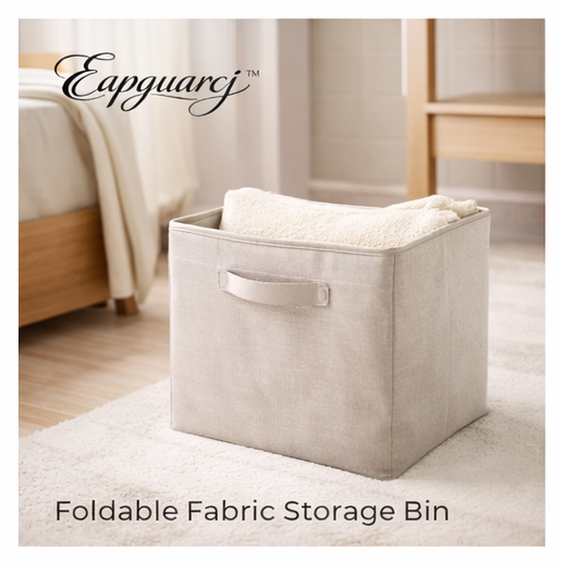 Eapguarcj™ Foldable Fabric Storage Bin – Stylish and Practical Storage Solution