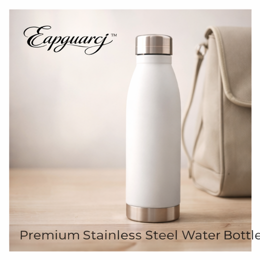 Eapguarcj™ Premium Stainless Steel Water Bottle – Keep Drinks Cold for Hours